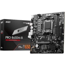 Nexa Msı Pro B650M-B Ddr5 Amd B650 Am5 Soket Ddr5 6800+(OC) Mhz Matx Anakart