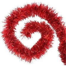 Liora - Doğum Günü Yılbaşı Çam Ağacı Kırmızı Sim Süs 1 Adet