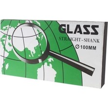 Aesco -Plastik Siyah Yuvarlak Kolu 100MM Dia Büyüteç 5x Büyüteç ( Lisinya )