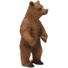 Nexa Crazoo Figür Vahşi Ayakta Boz Ayı 10,5 cm