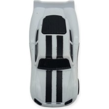 Aesco Çek Bırak Nascar Arabası 10.5 cm - BP-035-BEYAZ (Lisinya)