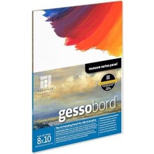 Liora Art Müze Serisi Gessobord, Beyaz, 8X10