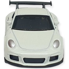 Aesco Çek Bırak Metal Küçük Arabalar 8 cm - 6411A-7 - Beyaz (Lisinya)