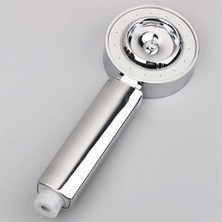 Aesco Çift Taraflı Yüksek Basınç Su Akıtan Şampuan Hazneli Duş Başlığı ( Lisinya )