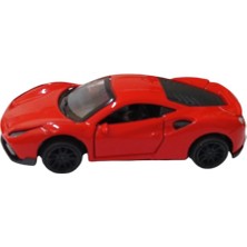 Aesco Çek Bırak Metal Araba - 4311B - Kırmızı (Lisinya)