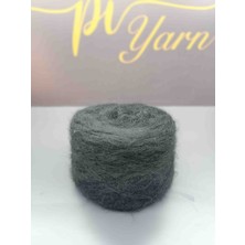 Pi Yarn Siyah Moher El Örgü Ipi 500GR