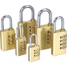 Aesco Tudor Uzun Ömürlü Dayanıklı Kaliteli Şifreli Asma Kilit 38MM  ( Lisinya )