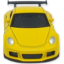 Aesco Çek Bırak Metal Küçük Arabalar 8 cm - 6411A-19 - Sarı (Lisinya)