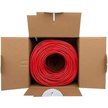 Liora SL-CAT657RE 305M 23AWG Utp Kırmızı Cat6 Kablo