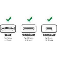 Nexa Micro Mini HDMI Dönüştürücü Adaptör