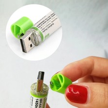 Aesco USB ile Şarj Olabilen 2 Li 1450 Mah Lityum Şarjlı Kalem Pil ( Lisinya )