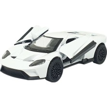 Aesco Çek Bırak Metal Arabalar 13 cm - SR2211- Beyaz (Lisinya)