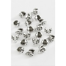 Zero Land Matrixzn 8 mm Noktalı Tesbih Kapama Aparatı 50 Gram - Gümüş Rengi