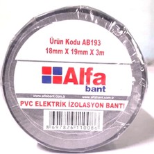 Aesco Elektrik Bantı Siyah 10'lu