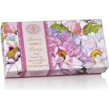 Liora Saponificio Artigianale Fiorentino Sabun 3X125 gr - Peony