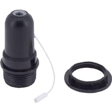 Nexa E27 Ipli Siviçli Duy Lambader Için Uygun Siyah