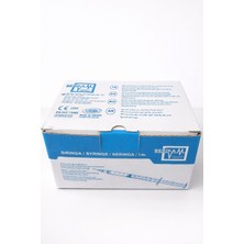 Berika 1 cc Enjektor 26G Kahverengi 100 Adet