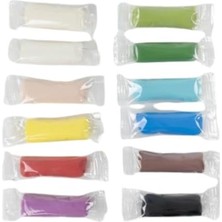 Nexa Akıllı Karınca Hava Kuruyan Modelleme Hamuru, 12 Renk x 25GR, El Sanatları ve Hobi Malzemesi