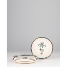 Liora Porselen 4 Parça 21 cm Pasta Tabağı 80794