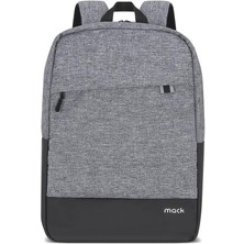 Nexa Unicity Eco MCE-1104 Çevre Dostu Laptop Çantası, Sırt Çantası, Air/pro ile Uyumlu Sırt Çantası, Erkek Kadın Bilgisayar Çantası, Gri