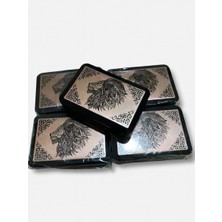 Eds Aslan Lion Metal Tabaka Kutu - Premium Bronz Kabartmalı