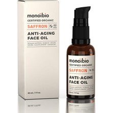 Nexa Saffron Cosmos Organik Sertifikalı Yaşlanma Karşıtı Yüz Yağı – Antioksidan ve E Vitamini Içeren, Nemlendirici ve Kolajen Destekleyici Ince Çizgi Kırışıklık Karşıtı Serum 30 ml