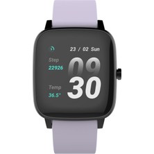 Nexa Beemedic Ateş Ölçerli Akıllı Saat Lila (Lila)