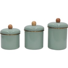 Liora Pr Soft Green Baharatlık Seti 3lü