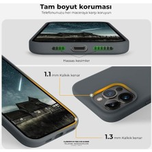 Nexa 14 Pro Max Uyumlu Özel Ipeksi Dokunuş Hissi Veren Içi Yumuşak Kadife Lansman Silikon Kılıf Kapak (Taş)