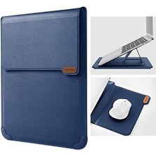 Nexa 15,6 Inç Dizüstü Bilgisayar Kılıfı Dizüstü Bilgisayar Standı Ayarlanabilir, Pro 16"/15" 15.6" Hp Asus Acer Chromebook Bilgisayar Için Mouse Padli Bilgisayar
