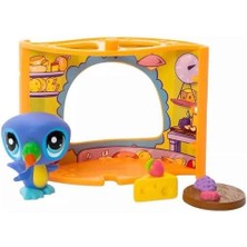 Aesco 00592 - Littlest Pet Shop Pet Nook Aksesuarlı Figür (Lisinya)