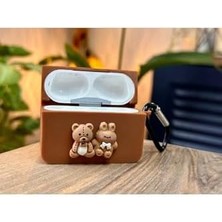 Nexa Pro - Pro2 ile Uyumlu Ayıcık Tasarımlı Kalın Silikon Kılıf - Kahve