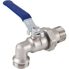 Aesco 3/4 Küresel Musluk Başlık Pirinç Sarı Malzeme ( Lisinya )