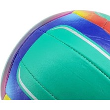 Aesco Voleybol Topu Desenli 280 gr - VB-810-YEŞİL (Lisinya)