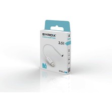 Liora DT22L-A Lightning - 3.5mm Aux Dönüştürücü - Beyaz