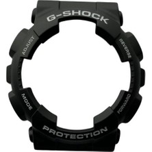 Casio G-Shock GA-100 GA-110 Siyah Orijinal Shock Lastiği Kasa Silikonu - Beyaz Yazılı