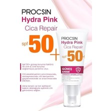 Liora Procsın Hydra Block Pink Spf 50+ Güneş Kremi, Aydınlatıcı & Leke Karşıtı, Cam Cilt Etkisi, Tüm Cilt Tiplerine Uygun, 50 ml