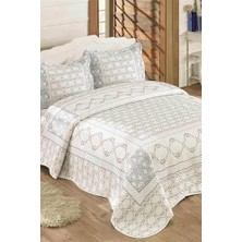 Nexa Örtüm Lisa Çift Kişilik Kapitone Yatak Örtüsü Takımı - Mavi