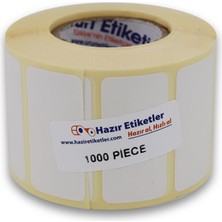 Nexa Eko Termal Etiket 50MM x 25MM Ruloda 1000 Adet 40MM Çapında Direk Termal Transfer Etiketi