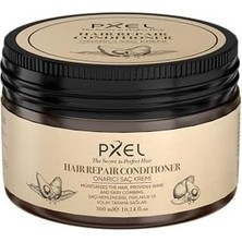 Liora Pxel Onarıcı Saç Kremi 300 ml – Kuru, Yıpranmış ve Kırılmaya Eğilimli Saçlar Için Yoğun Nemlendirici Bakım | Shea Yağı, , Kafein ve Bitkisel Protein Içerikli Vegan Saç Kremi