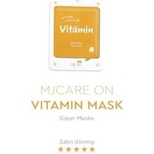Liora Mjcare On Vitamin Mask -Vitaminli Yüz Maskesi 10'lu