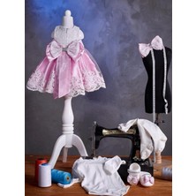 Babylia 0-3 Ay Kız Bebek Pembe 5'li Lüks Mevlüt Seti