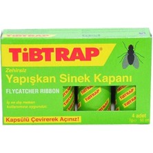 Aesco Tibtrap Yapışkan Sinek Kapanı 4 Lü - Lisinya
