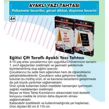 Aesco Yazı Tahtası Çift Taraflı Ayaklı Mıknatıslı Yazı Tahtası Seti 110 x 60 - Lisinya