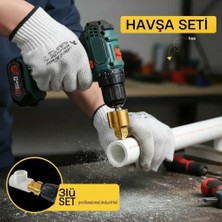 Aesco Plastik Boru Kalemtraş Kademeli Boru Açma Pvc Pprc Boru Tamir Delme Genişletme Onarımı Için 3lü Havşa Seti ( Lisinya )