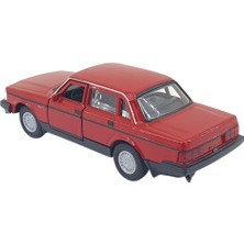 Aesco 1:32 Volvo 240 Gl Çek Bırak -Araba -  43784-KIRMIZI (Lisinya)