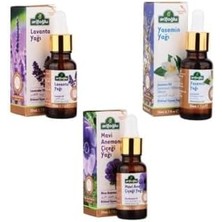Liora Lavanta Yağı 20ML + Mavi Anemon Yağı 20 ml + Yasemin Yağı 20ML