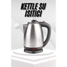 Aesco Yeni Nesil Saplı Uzun Ömürlü Paslanmaz Çelik Su Isıtıcı Kettle - Lisinya