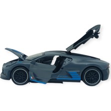 Aesco Sesli Işıklı Spor Araba 15 cm - 3241D- Gri (Lisinya)