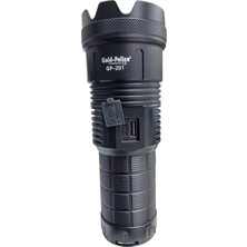 Aesco Gold Polıce GP-291 Güçlü El Feneri 20,000 Lümen - Lisinya